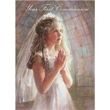 First Communion - Girl - Scripture SPC20626