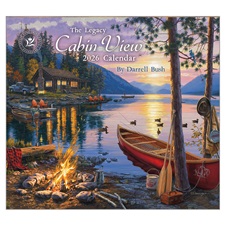 Cabin View 2026 Wall Calendar WCA100228