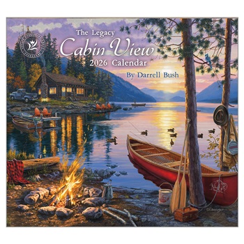 Cabin View 2026 Wall Calendar WCA100228