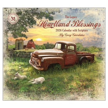 Heartland Blessings 2026 Wall Calendar WCA101087