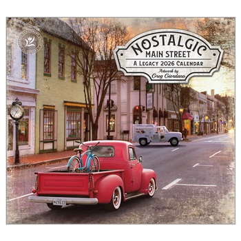 Nostalgic Main Street 2026 Wall Calendar WCA101110