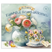 Faithful Heart and Home 2026 Wall Calendar WCA101282