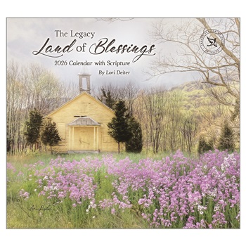 Land of Blessings 2026 Wall Calendar WCA101396