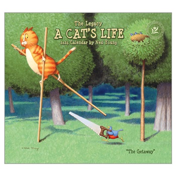 A Cat's Life 2026 Wall Calendar WCA101484