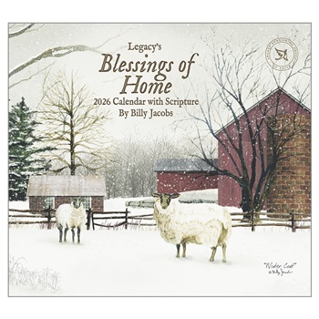 Blessings of Home 2026 Wall Calendar WCA102353