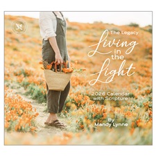 Living in the Light 2026 Wall Calendar WCA103520