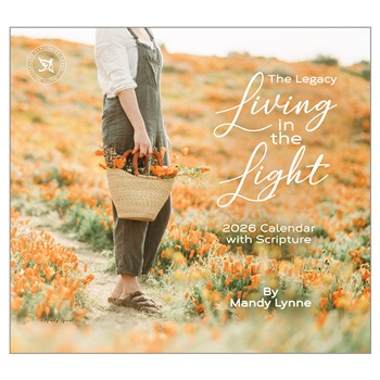 Living in the Light 2026 Wall Calendar WCA103520