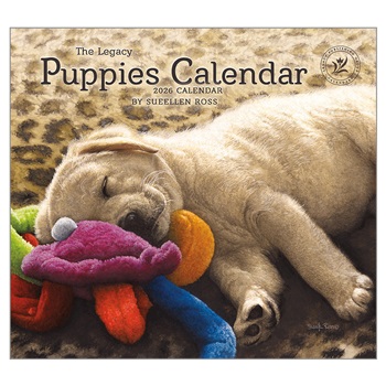 Puppies 2026 Wall Calendar WCA103852