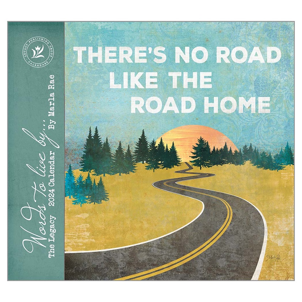 Words To Live By 2024 Wall Calendar WCA81306