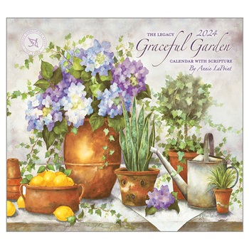 Graceful Garden 2024 Wall Calendar WCA81552