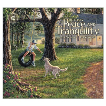 Peace and Tranquility 2024 Wall Calendar WCA82038