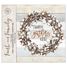 Faith and Family 2024 Wall Calendar WCA84232