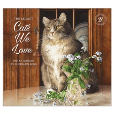 Cats We Love 2024 Wall Calendar WCA84349