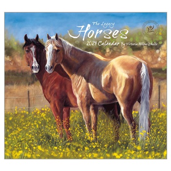 Horses 2024 Wall Calendar WCA85003